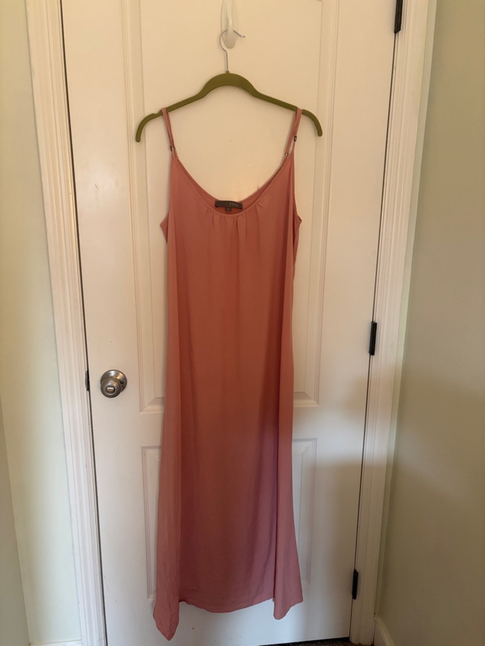 Tysa size 2 (M) Mauve Pink Slip Dress - Simple Spaghetti Strap